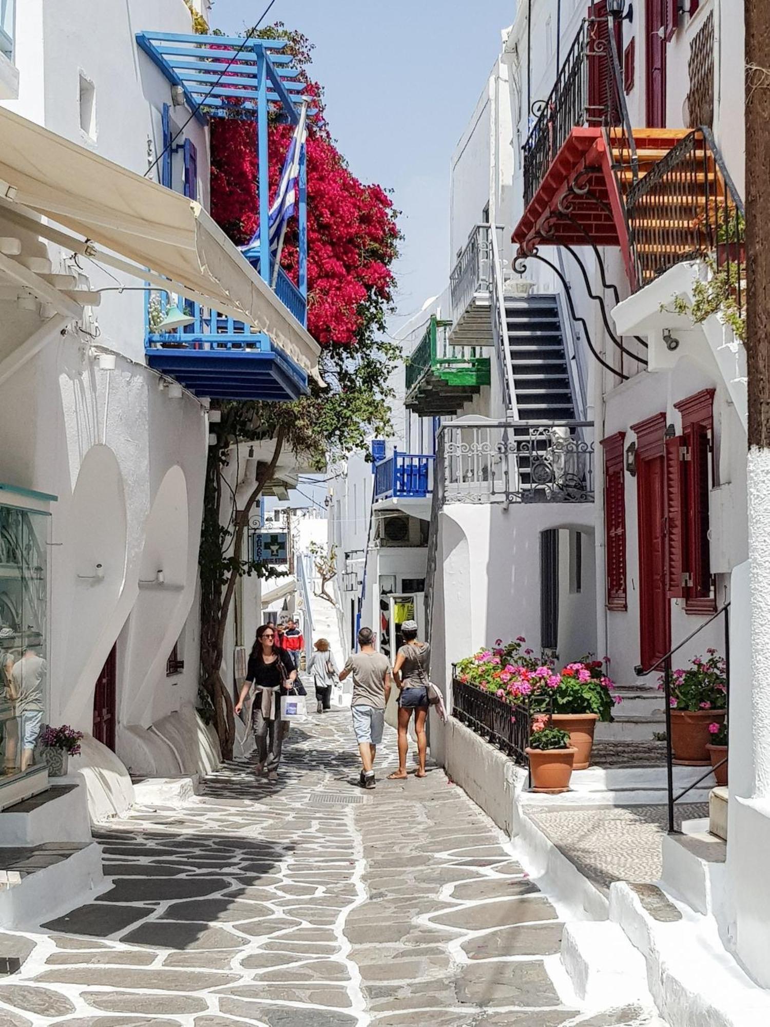 Aniko Suites White Alley Mykonos Town Buitenkant foto